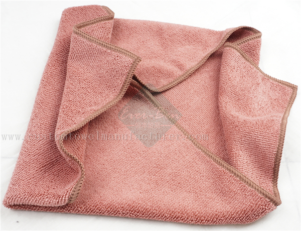 China Bulk Custom Rose Color Quick Dry hair towel Manufacturer wholesale High Quality China Custom towel supplier